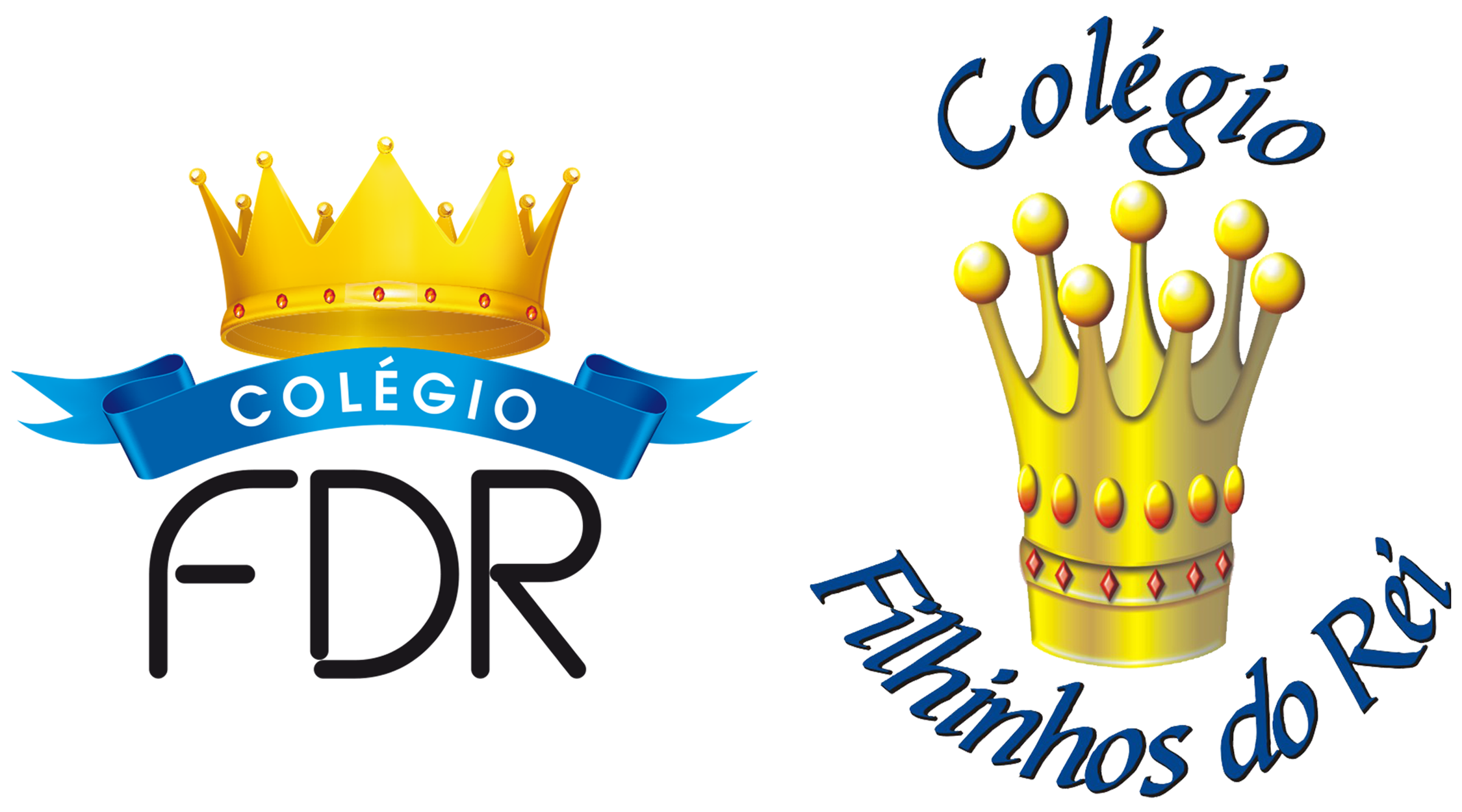 Logo Colegio Filhinos do Rei e colégio FDR